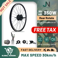 ebike kit 36v 48v 350w 16inch20 29inch700c rear rotate wheel brushless hub motor with lcd3 for electric bicycle conversion kit