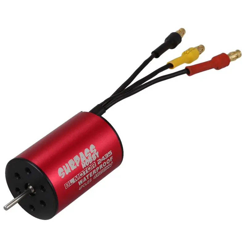 Бессенсорный бесщеточный двигатель SURPASS HOBBY S2435 4800KV для радиоуправляемого