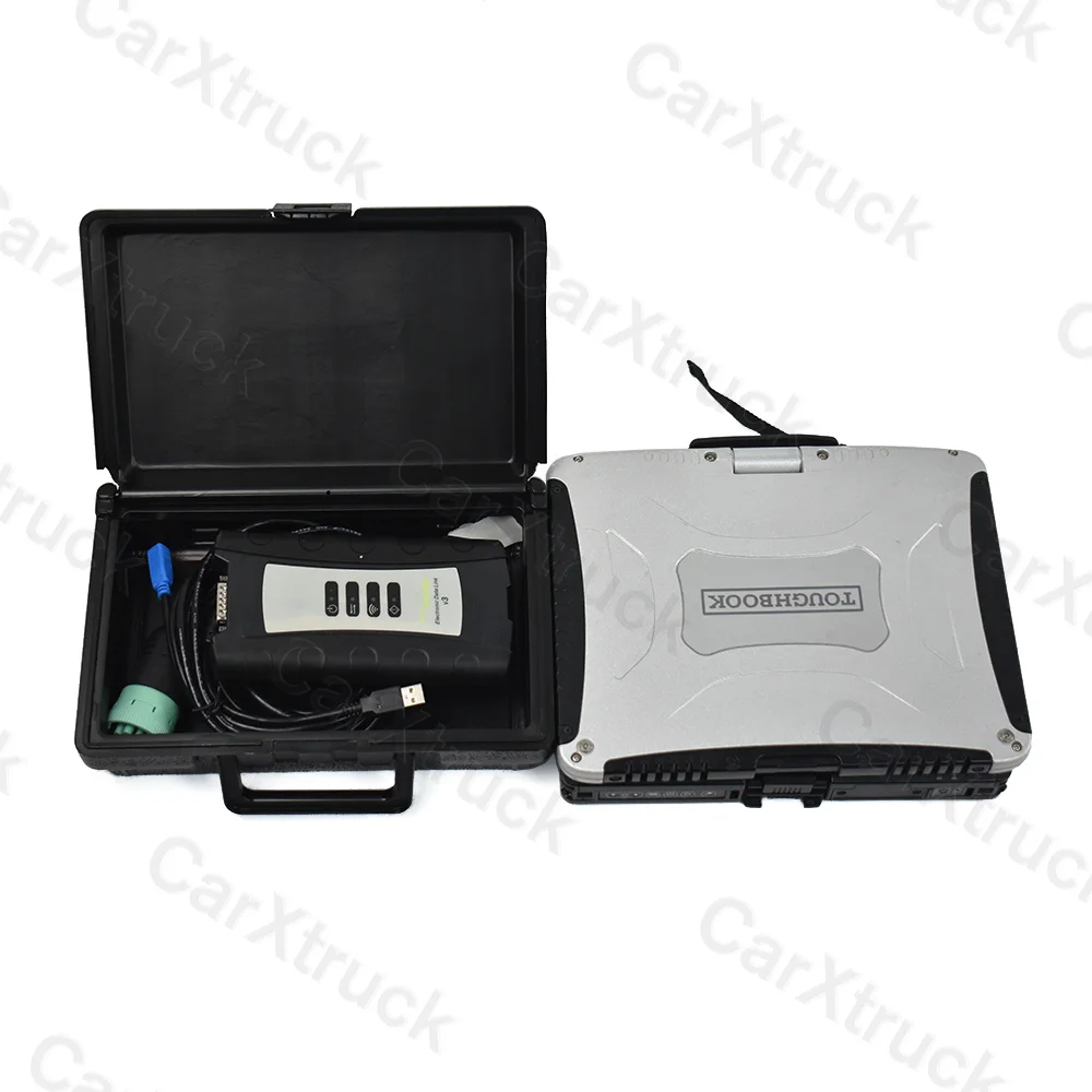 

For JD EDL V2 V3 Electronic Data Link 5.2 AG CF with Construction agriculture Tractor Truck diagnostic tool with CF19 laptop