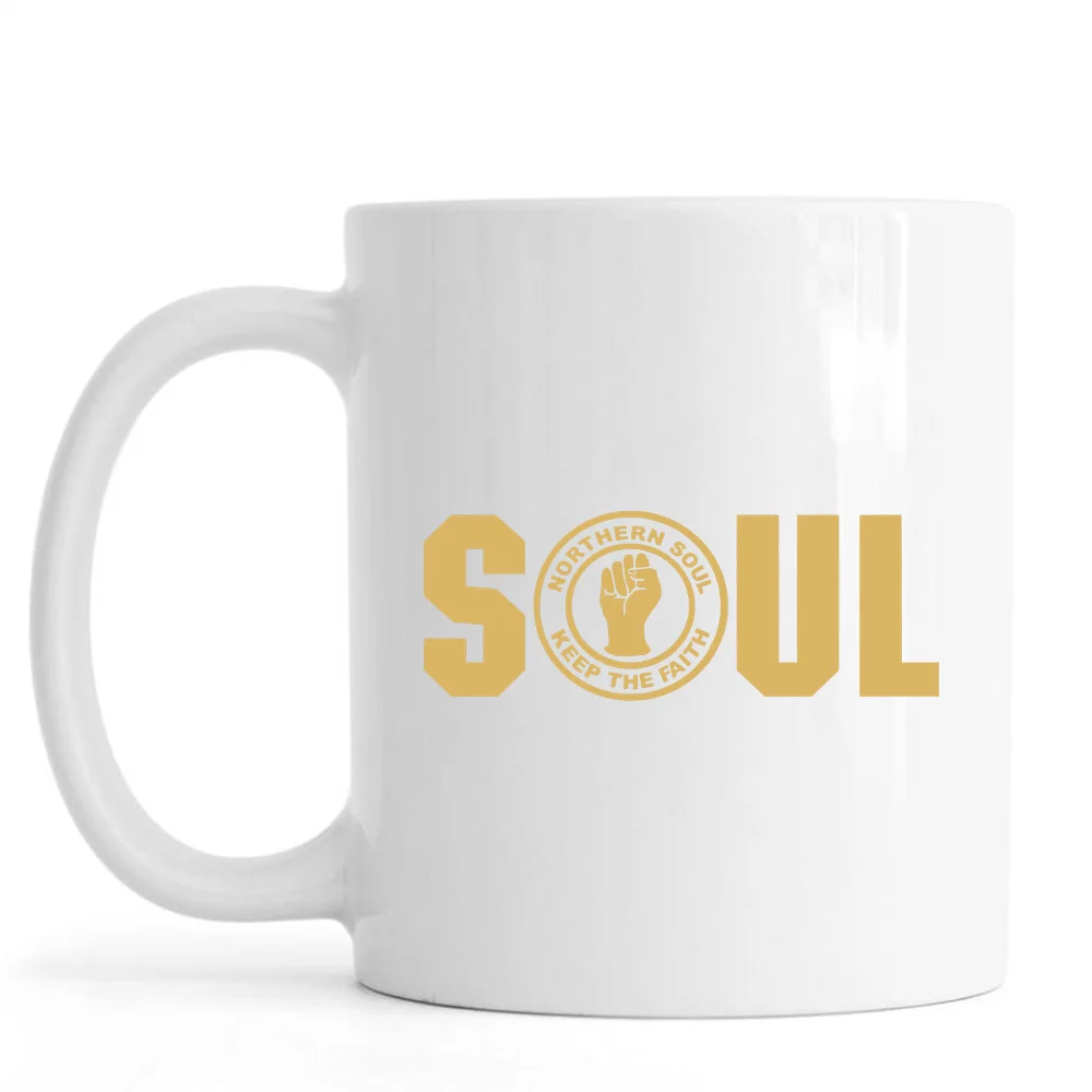 Кружка с логотипом Северной души музыкальная винтажная кружка унисекс репринтом