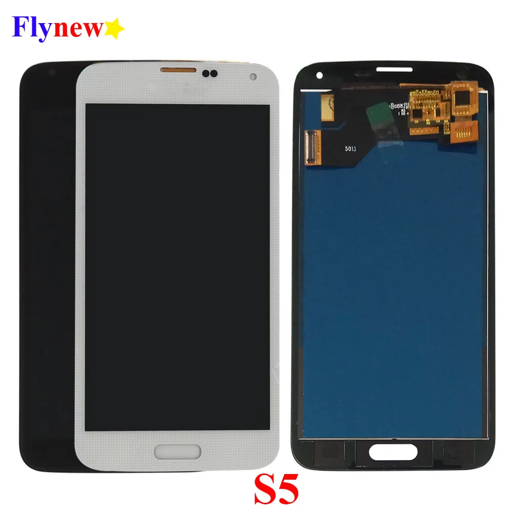 ЖК дисплей для SAMSUNG Galaxy S5 i9600 G900F G900H G900M G9001 G900R G900P G900T сенсорный экран дигитайзер в
