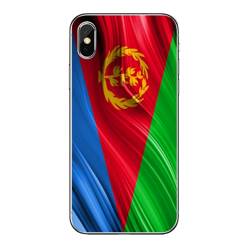 Силиконовый чехол с флагом Эритреи для Samsung Galaxy S20 Ultra S10E S10 Lite S9 S8 Plus S7 S6 Edge Note 20 10 9 8 |