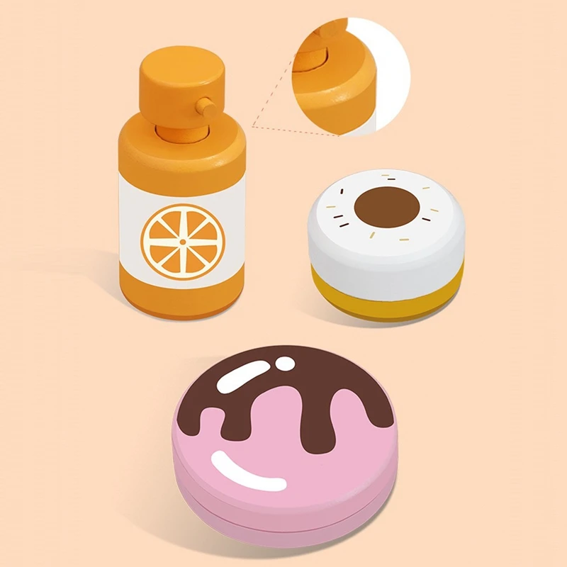 

Wooden Candy Cosmetic Box Simulation Eye Shadow Lipstick Makeup Play House for Girls Role Play Dressing Box Toys