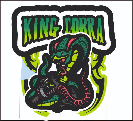 

Dragon snake war car sticker cross country diesel vehicle motorcycle auto parts exterior decoration car fun Decal PVC