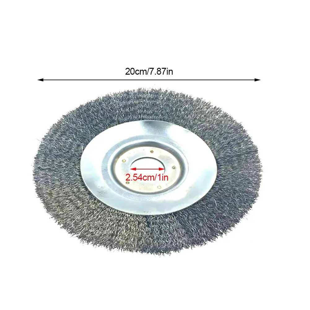 

Steel Wire Cutter Mower Brush Grass Trimmer Head Weed Rust Removal Mower Accessory For Garden Lwan Mower