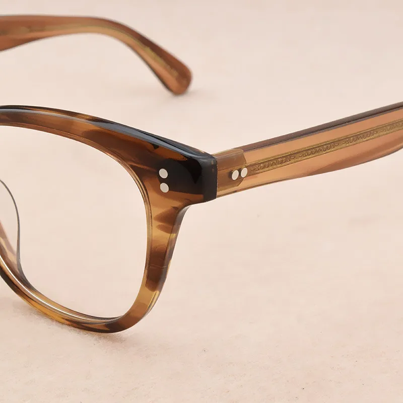 Брендовая винтажная оправа для очков Женские оправы высококачественные ретро