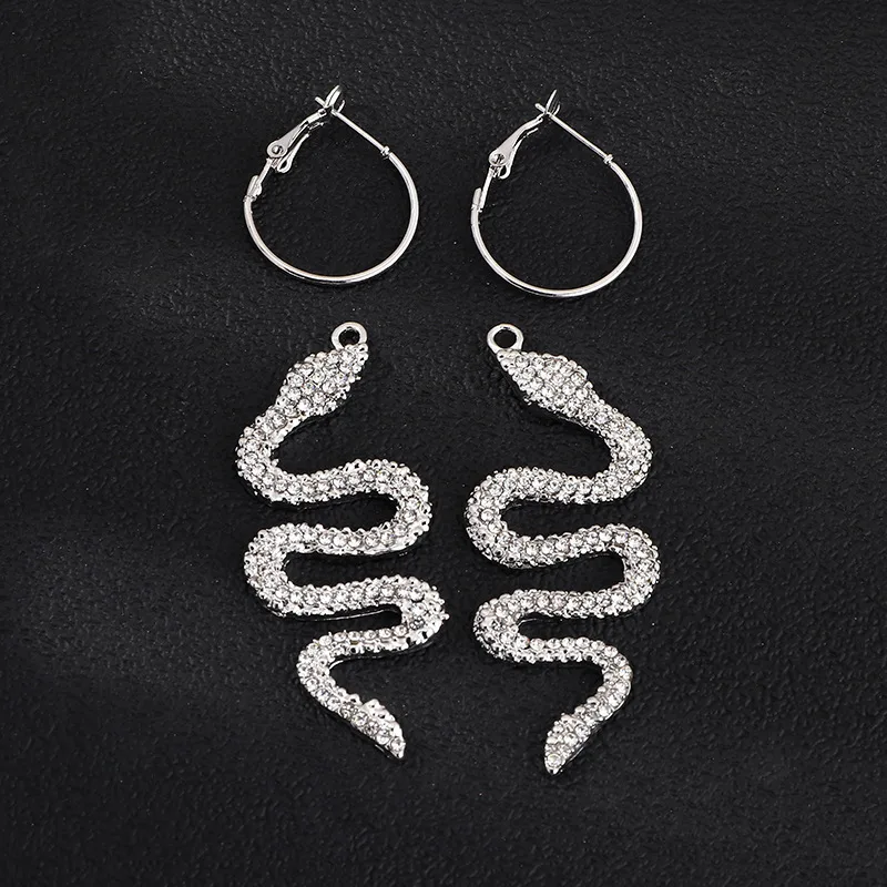 

Female Unusual Earring Snake Long Earrings for Women High-grade Metal Personality Pendant Unique Temperament Jewelry Party Gift