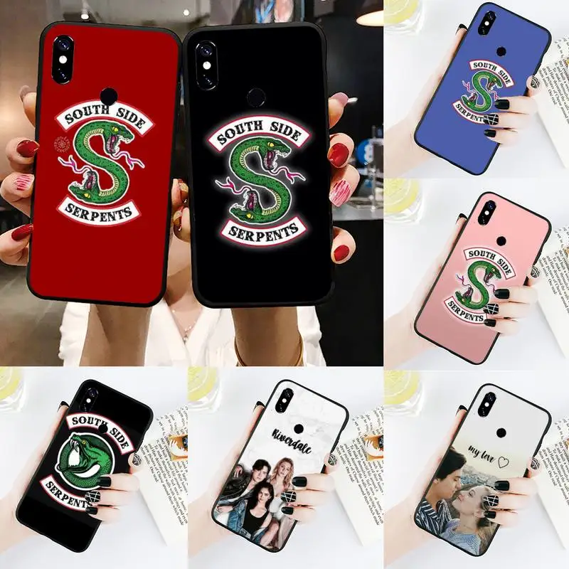 

American TV Riverdale Southside Serpent Phone Case For Xiaomi Redmi Note 4 4x 5 6 7 8 pro S2 PLUS 6A PRO