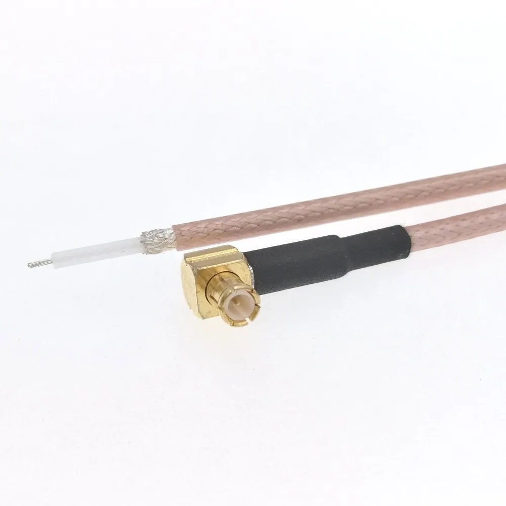 Прямой угол пайки MCX штекер к печатной плате ОТРЕЗОК кабеля RG178 и RG316 низкие потери