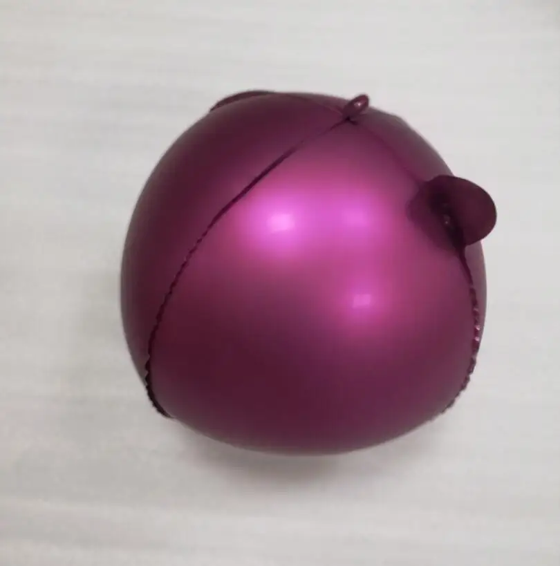 Metal wine red 5 шт./партия, 10 дюймов, розовое золото 4D, воздушные шары из алюминиевой фольги, товары для свадьбы, дня рождения, вечеринки, Декор, баллон гелия - Цвет: Metal wine red