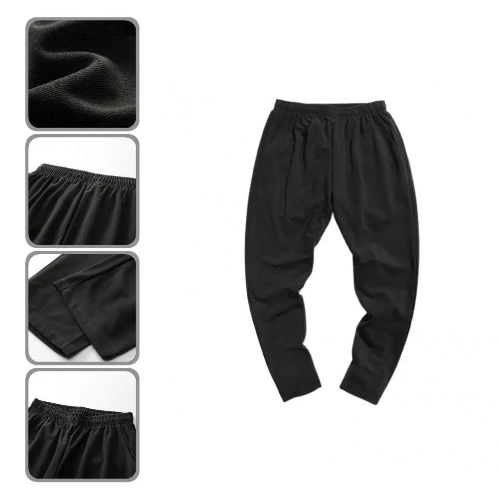 

Men Trousers Breathable Stylish Comfortable Soft Texture Comfy Spring Pants