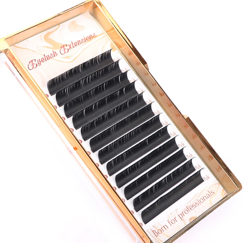 Индивидуальные синтетические ресницы для наращивания поддельные норковые
