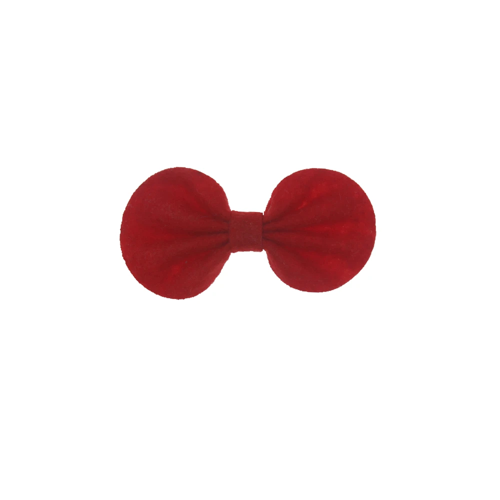 16pcs red 8 см Детский бутик Мини DIY Цветы Аксессуары для волос бант для волос Цветы без ободка без зажимов аксессуары для волос 20 шт./лот - Цвет: 16pcs red