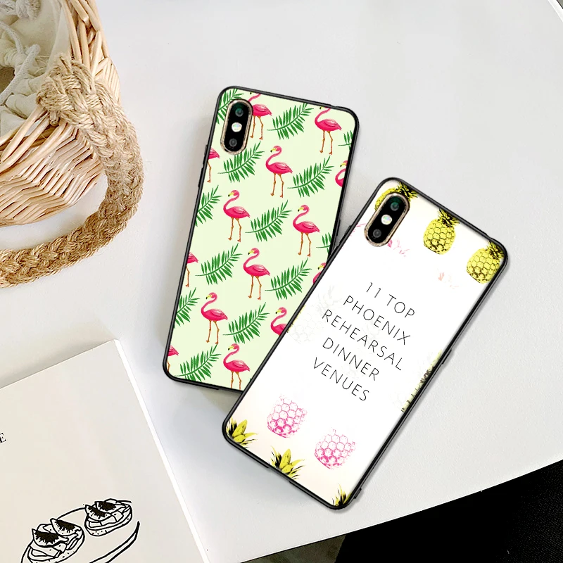 Красочный Wall art ананас чехол для телефона Xiaomi Mi6 8 Lite SE макс 3 9E 5X 6X F1 A1 A2 6 мягкий |