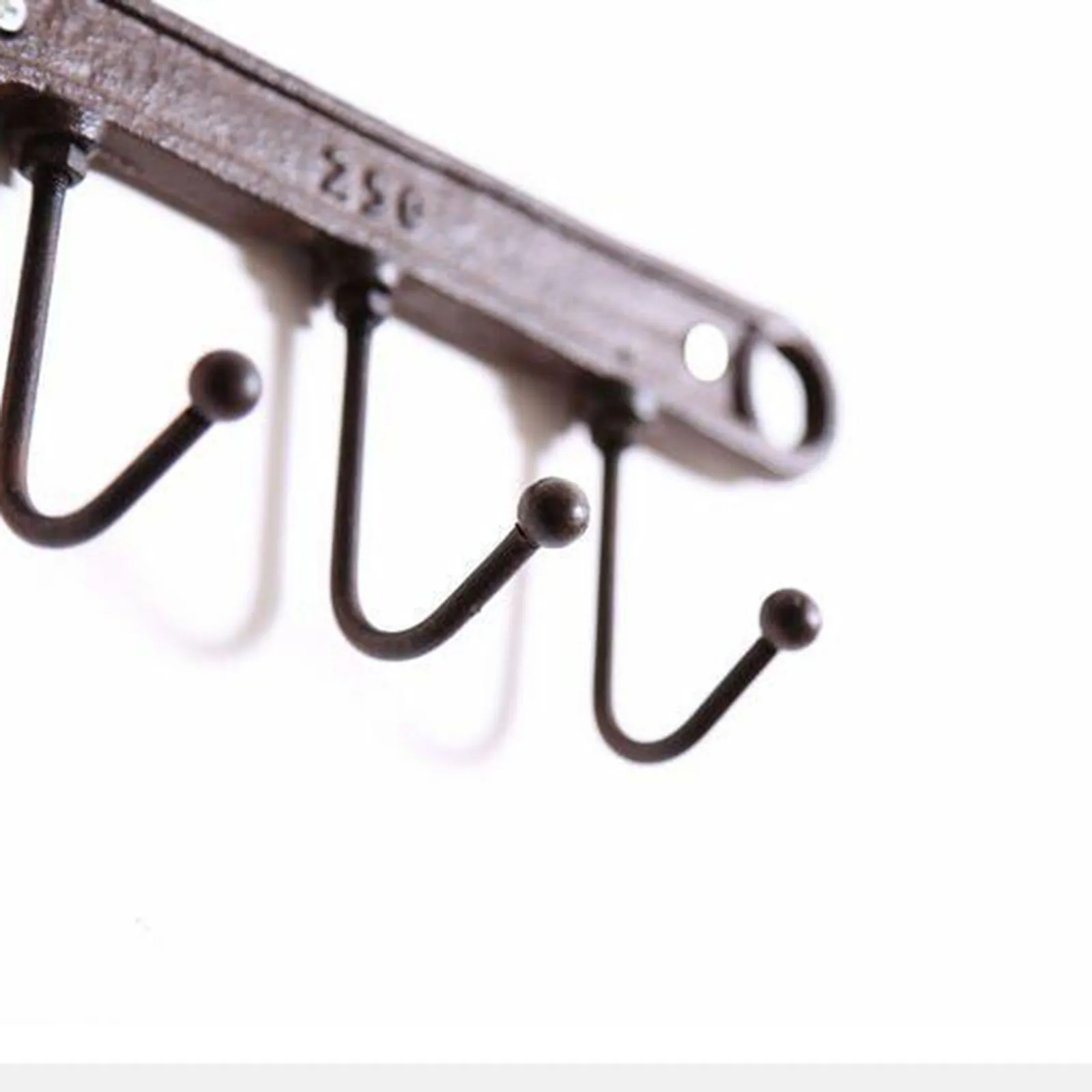 

American Antique Wrought Iron Wrench Hook Bar Decoration Retro Home Ornaments Wrought iron cast iron wrench hook