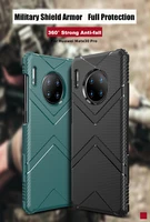 military rugged rubber shockproof case for huawei mate 30 pro built in anti fall air bag for huawei p30 pro lite back cover