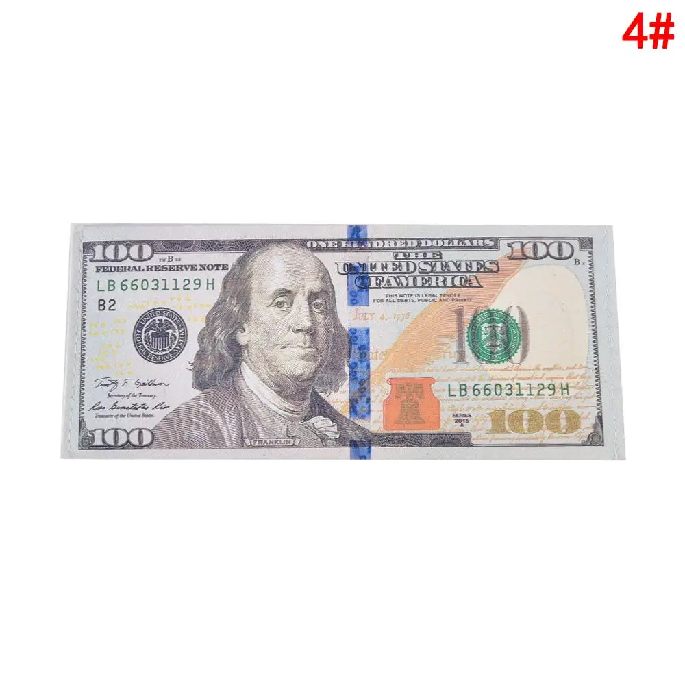 Креативный Шикарный кошелек с зажимом для денег мужской холщовый унисекс