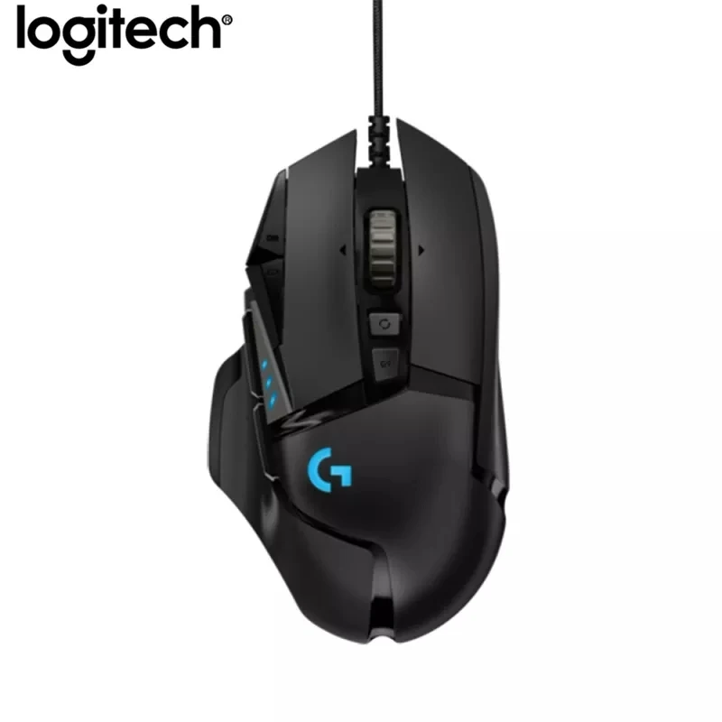 Logitech оригинальный G502 Hero проводной Master программируемая игровая мышь RGB с