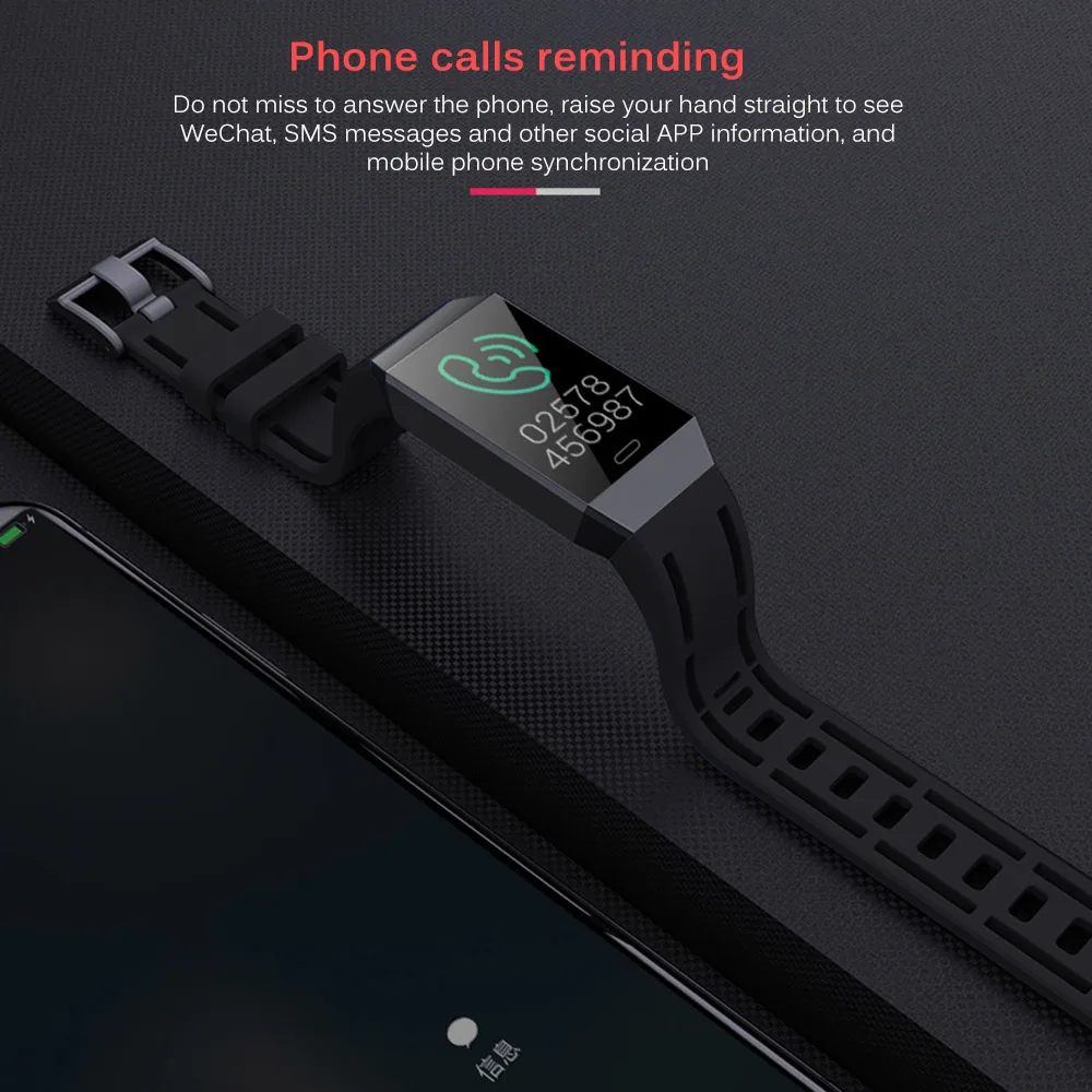 Умные часы интеллигентая (ый) Водонепроницаемый сна мониторинга сердечного