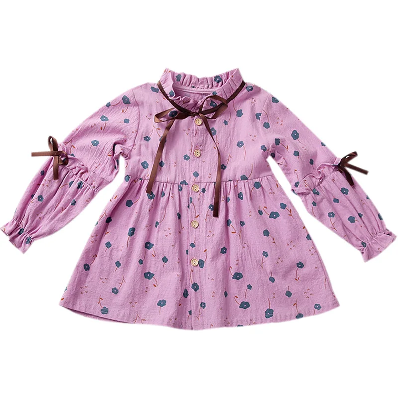 Детское платье для девочек принцессы малышей зимние платья От 1 до 5 лет 2020| |