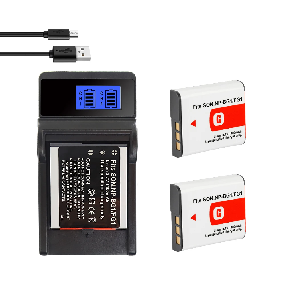 

Battery for Sony Np-bg1 Cyber-Shot DSC-W100 DSC-WX1 DSC-H3 DSC-H7 DSC-H9 DSC-H10 DSC-H20 DSC-H50 DSC-H55 NP-FG1 Npbg1