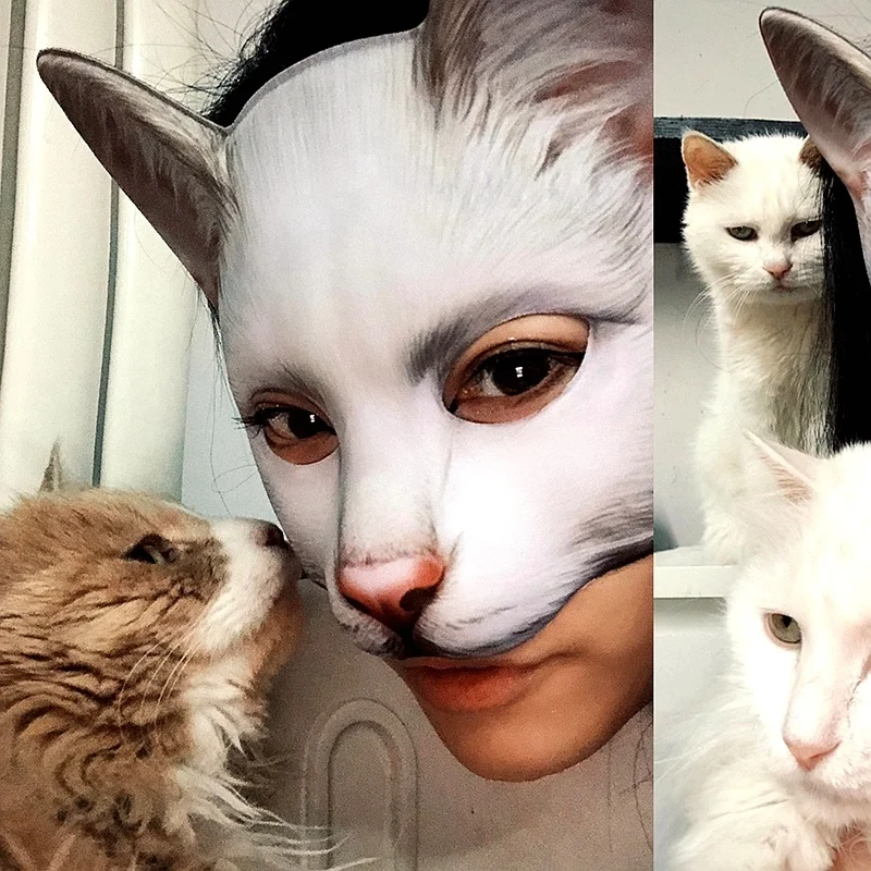 Маскарадная маска для косплея Kagerou половина маски лица солнцезащитные очки