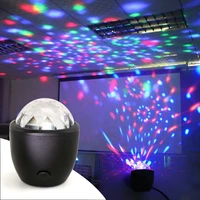 360%c2%b0 rotating rotating disco ballparty lights led disco light rgb led stage lights for christmas wedding sound party lights