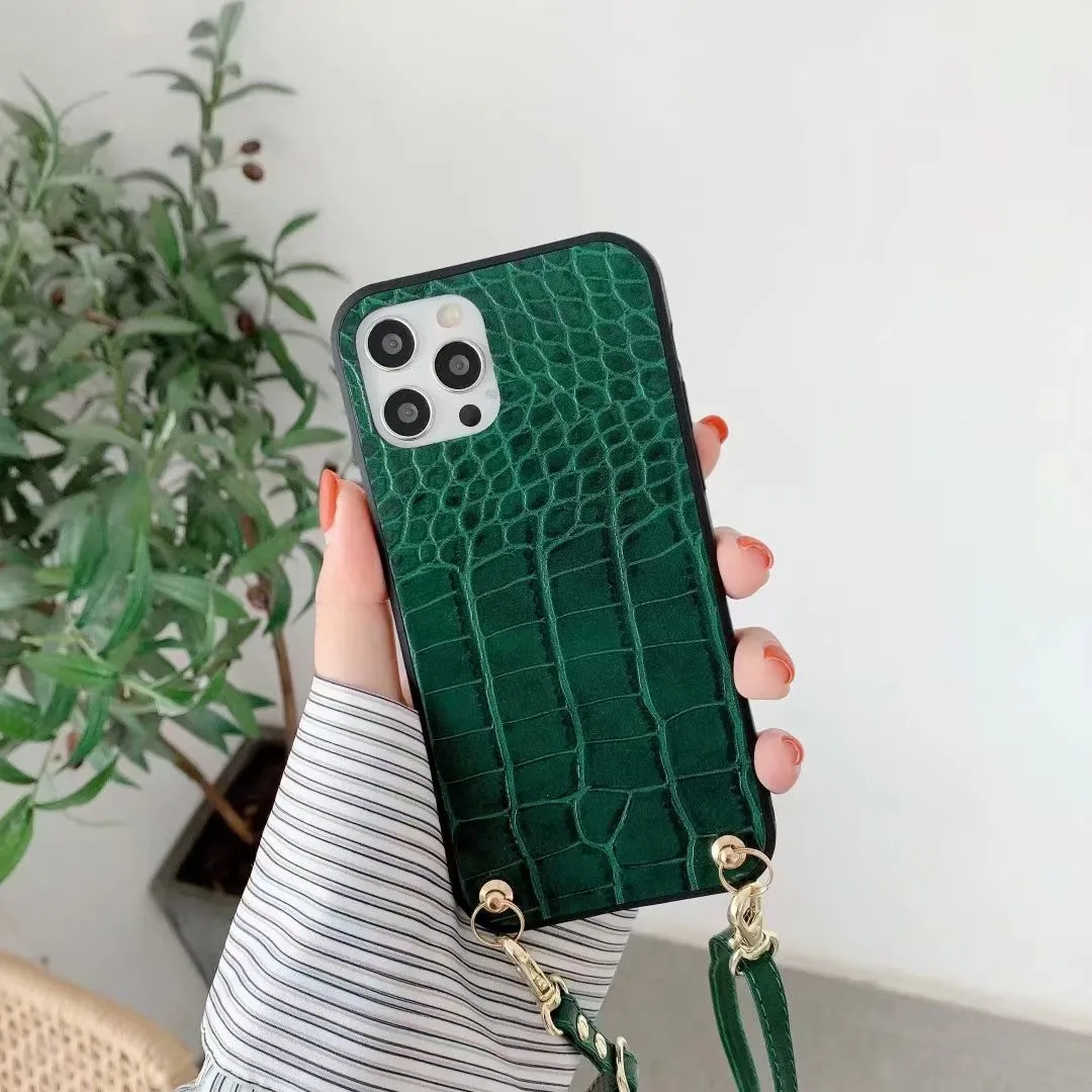 

Wallet bag Phone Case Cover Crossbody with Strap long chain for Iphone 12 mini 11 PRO XS MAX XR X 6S 6 8 7 plus Cover
