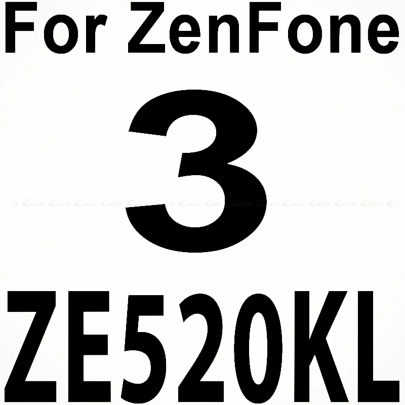 ZE520KL Защитная пленка из закаленного стекла для Asus ZenFone 3 Max Deluxe Laser ZC520TL ZE520KL ZE552KL ZS570KL ZC551KL - Цвет: ZE520KL