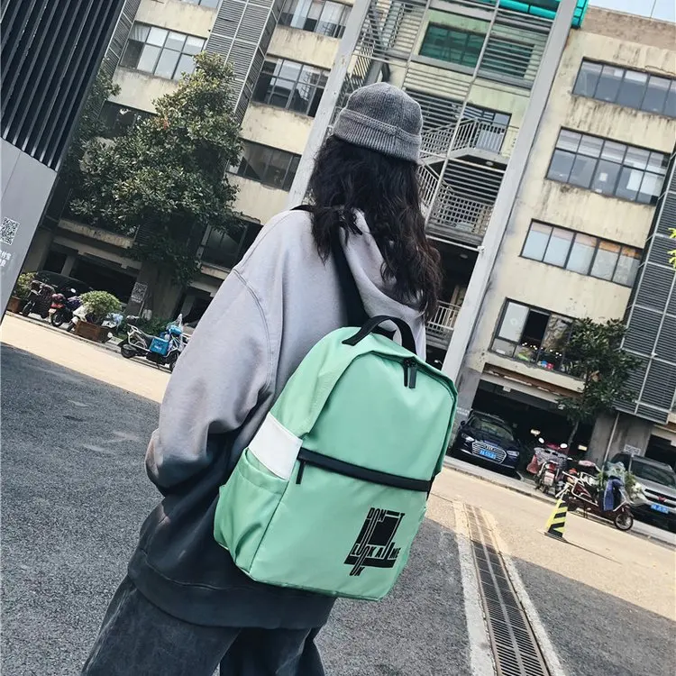 Рюкзак большой вместимости для мужчин и женщин модная простая Спортивная