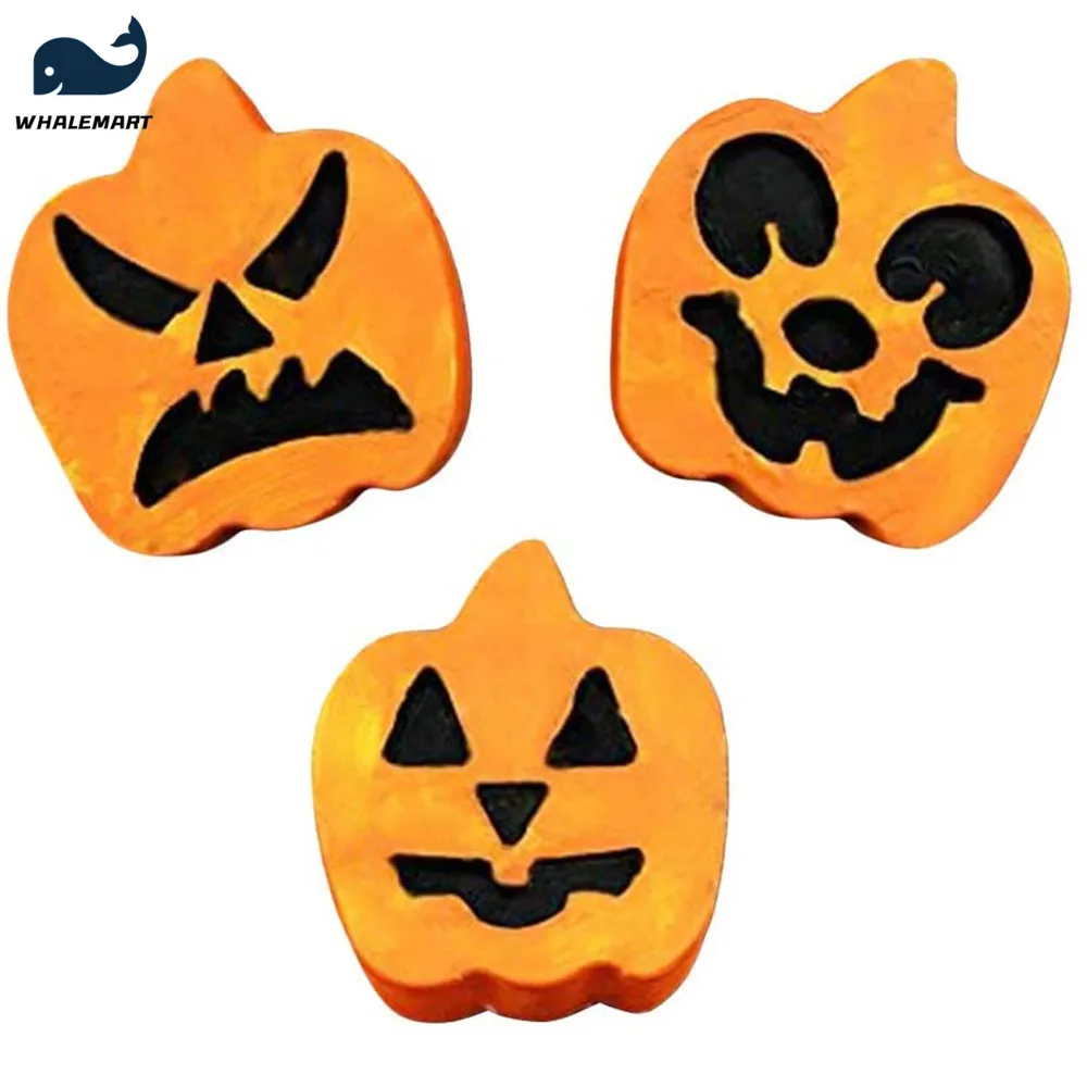 

6 Holes Silicone Mold Halloween Pumpkin Shape Festival Handmade DIY Gift For Soap Making Supplies Homemaker Craft