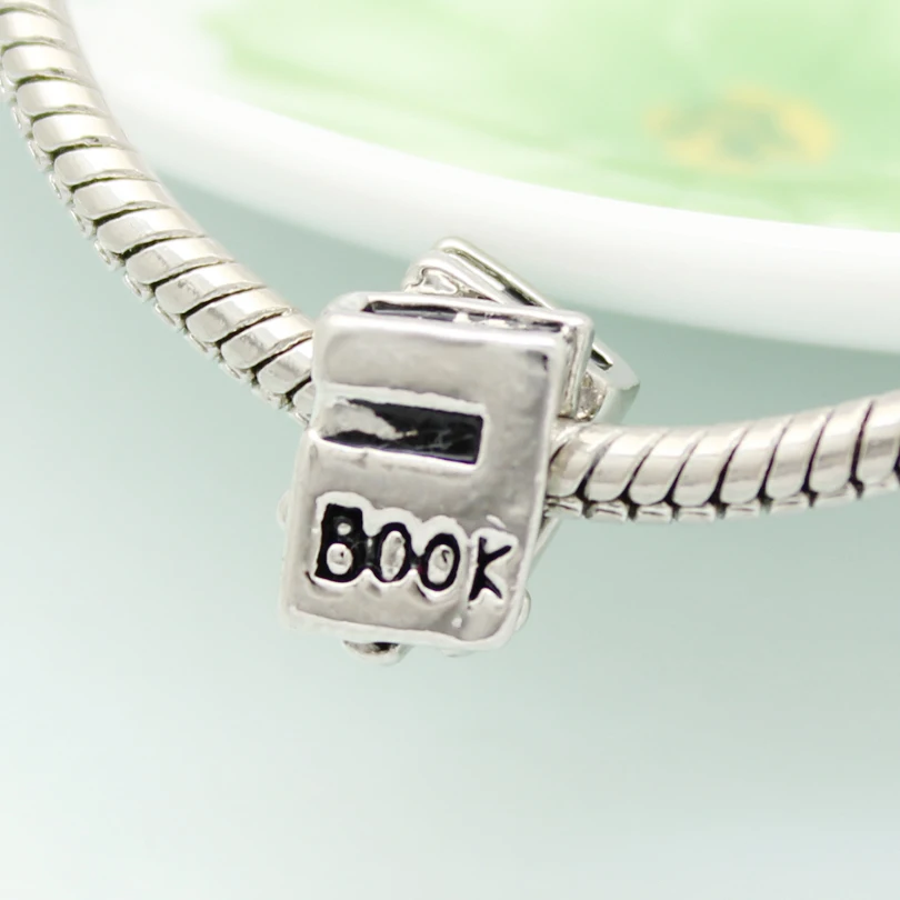 DIY выпускник траншеекопатель колпачок книги для шарма бусины Fit Pandora браслет