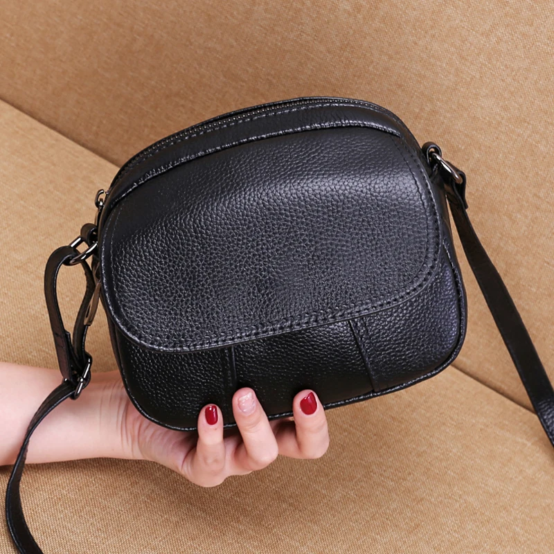 Сумки через плечо из натуральной кожи для женщин роскошная модная дамская