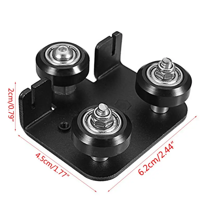 

Extruder Back Support Plate with Pulley for Ender 3 CR-10 CR-10S S4 3D Printers