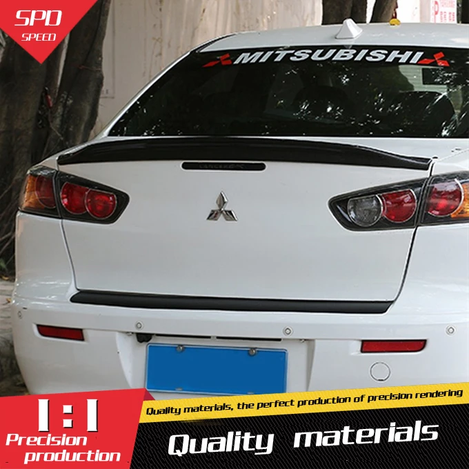 Спойлер для заднего крыла автомобиля из АБС материала Mitsubishi Lancer 2010 2014|rear spoiler|car rear