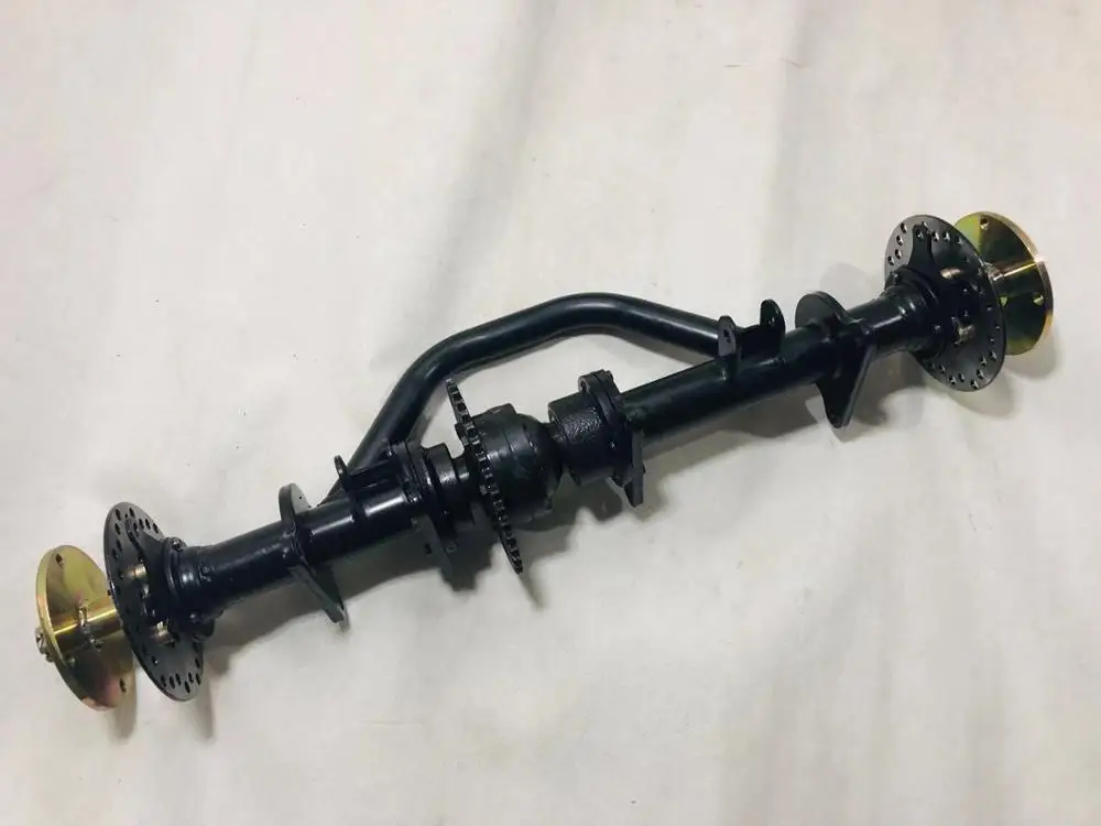DIY четыре колеса картинг детская коляска ATV UTV диск передачи тормоза 81 см задний мост с дифференциалом