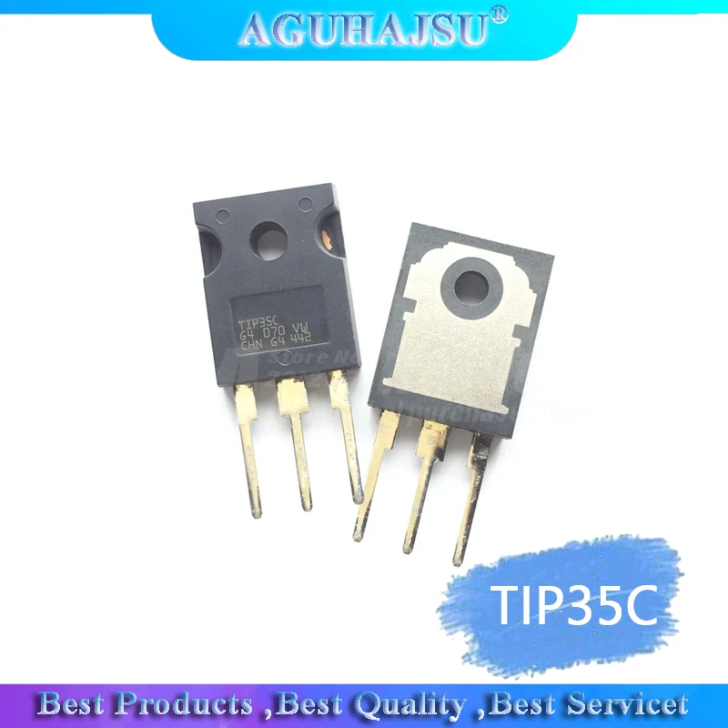 ТРАНЗИСТОР TIP35C TO 247 модель TIP35 3P Darlington 100V25A NPN 1 шт.|Интегральные схемы| |