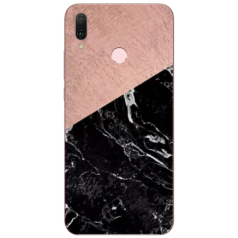 Black Marble stone Painting Case For Asus Zenfone Max Pro Plus M1 ZB570TL ZB601KL ZB602KL ZB555KL ZB556KL Phone Printed Cover | Мобильные