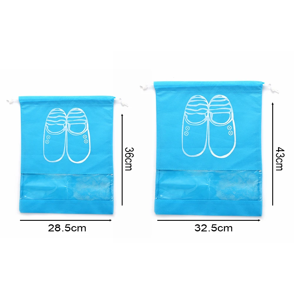 1 шт. водонепроницаемая сумка для обуви путешествия Портативный карман хранения