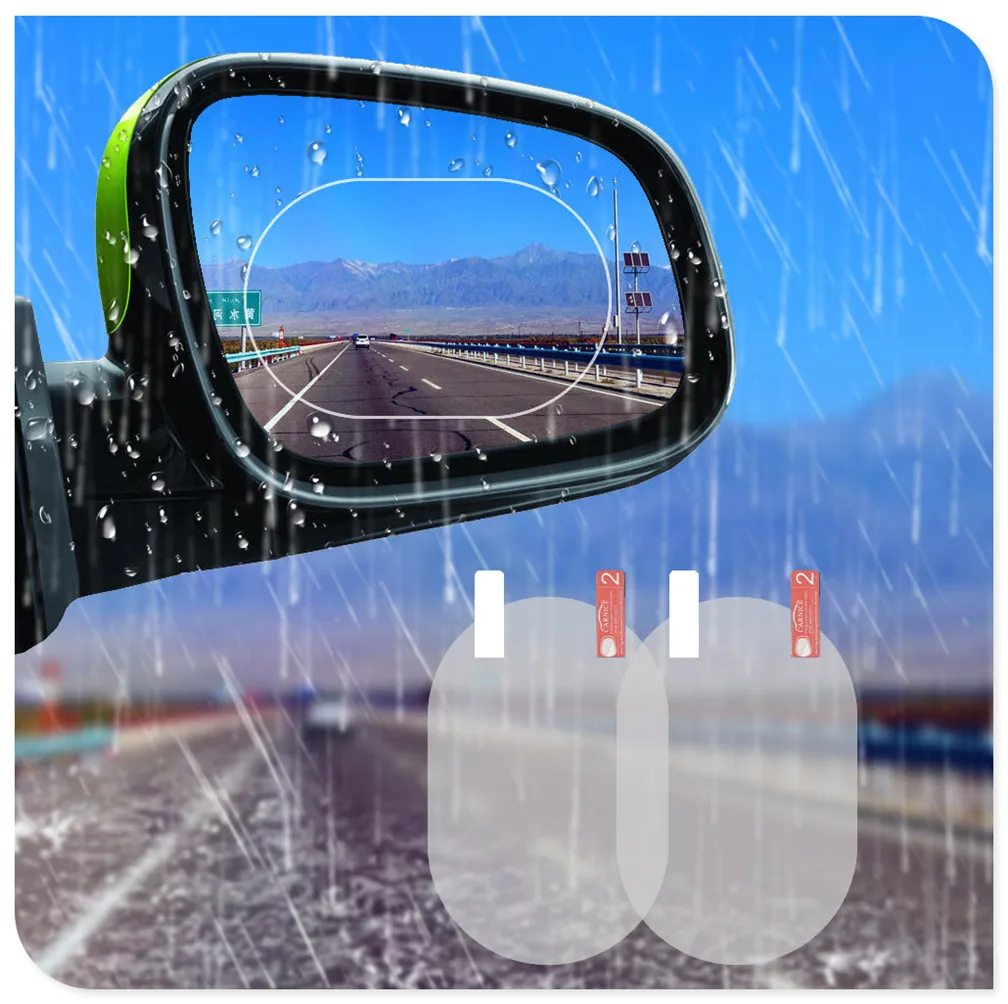 Автомобильное стекло прозрачная пленка на зеркало заднего вида