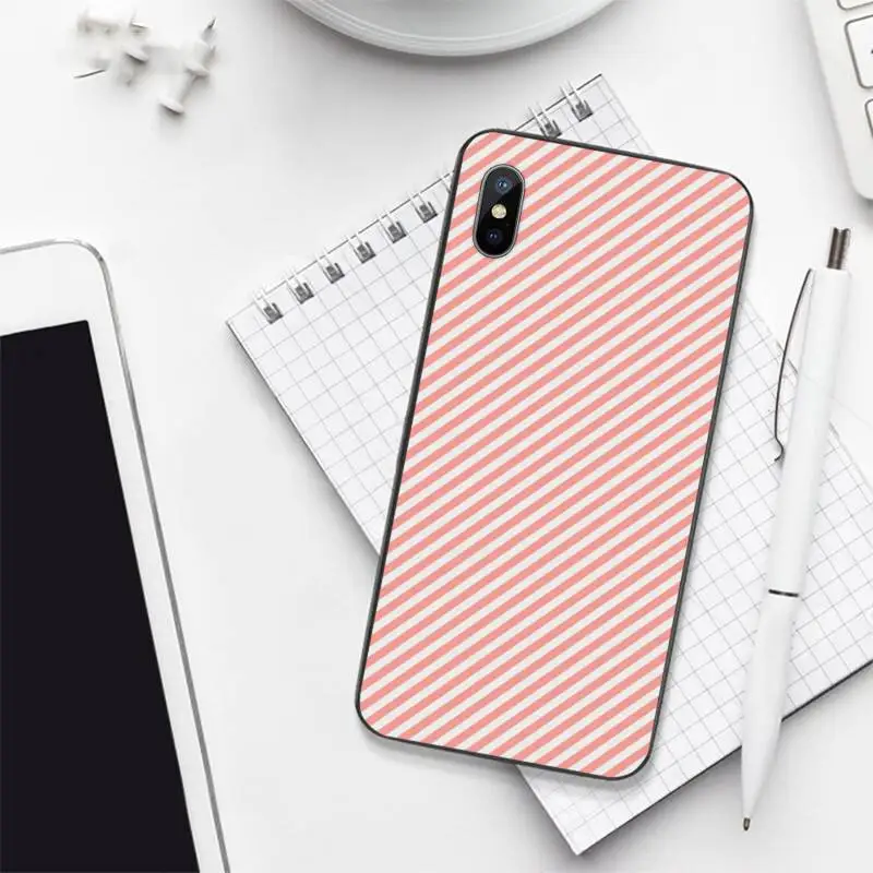 

Beautiful Stripe Phone Case for iPhone 11 12 pro XS MAX 8 7 6 6S Plus X 5S SE 2020 mini