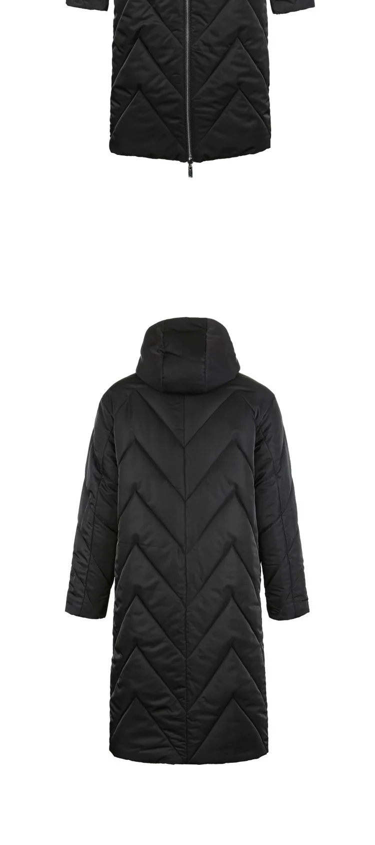 JackJones мужская двусторонняя парка с капюшоном пальто Длинная стеганая куртка мужская одежда 218409505