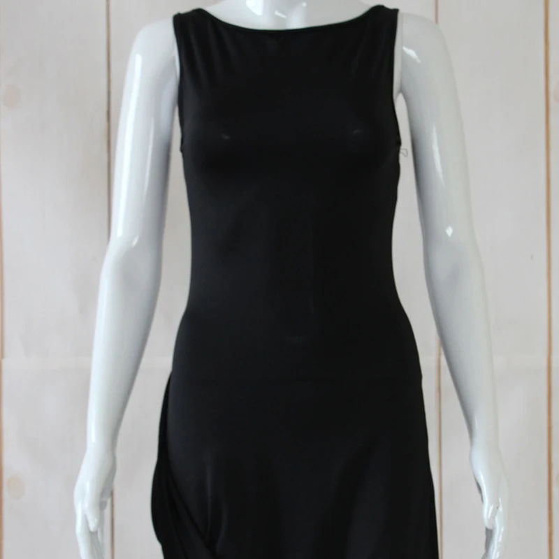 

Cotton Dresses Women Long Fashion Oblique Pendulum Party Bodycon Dress O-Neck Sleeveless Slim Sexy Summer Dress