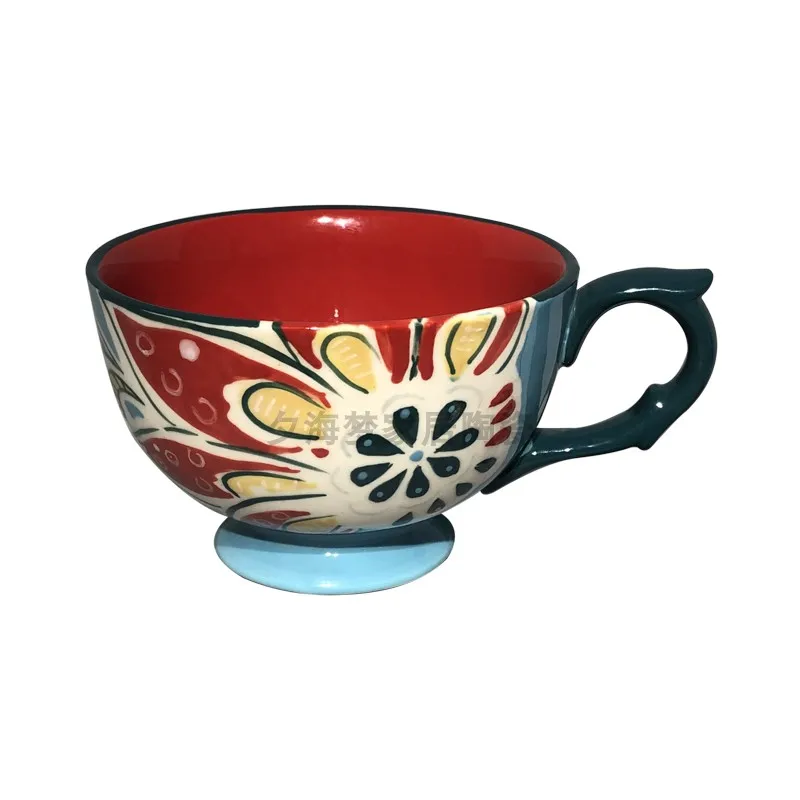 

Nordic Modern Coffee Cup and Saucer Set Luxury Fashion Ceramics Coffee Cups Breakfast Creativity Platillo De Taza Mugs BC50BD