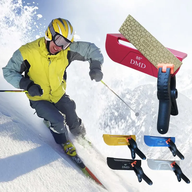 Snowboard Sharpener Sharpening Stone Tool Professional Skiing Sharpener Skiing Ice Snowboard Ski Edge Sharpener Ski Accessories