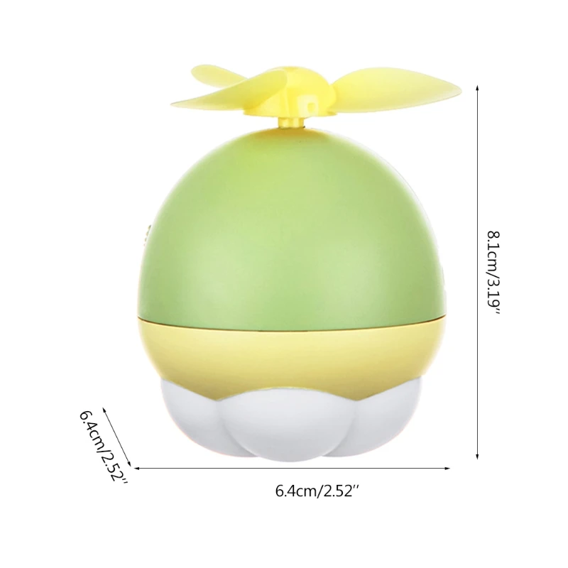 

Portable Mini Handheld Hanging Fan USB Rechargeable with Night Light for Travel Outdoor Activities Camps Hiking Climbing