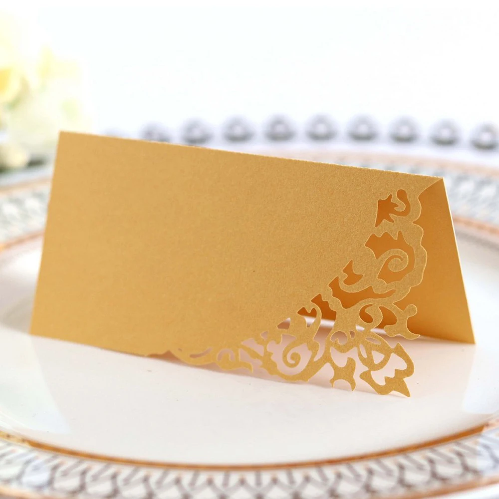 100 шт. Пригласительные открытки с именем гостей на рождественскую вечеринку