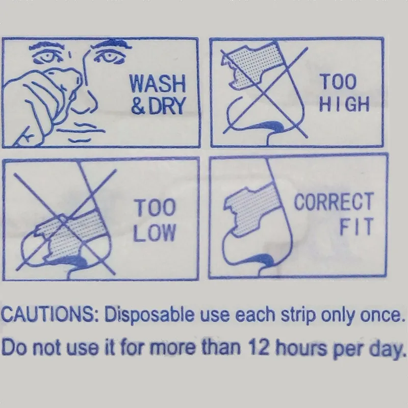 50 шт. полоски для предотвращения храпа|Сон и храп| |