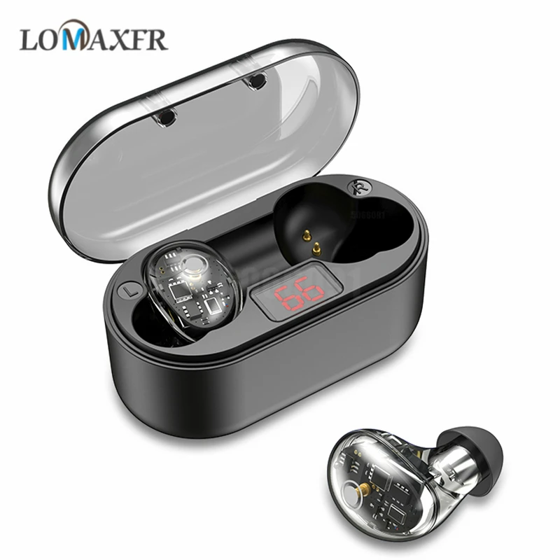 TWS Bluetooth наушники с сенсорным управлением беспроводные стерео водонепроницаемые