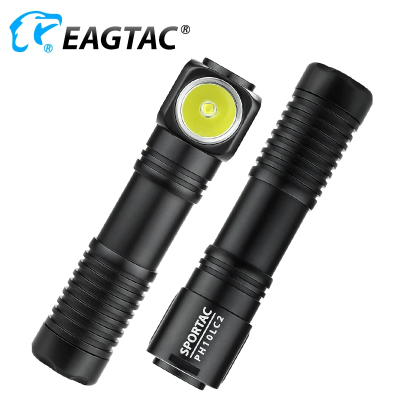 SPORTAC PH10LC2 XML2 1282lm светодиодный налобный фонарь 18650 CR23A с аккумулятором длинный